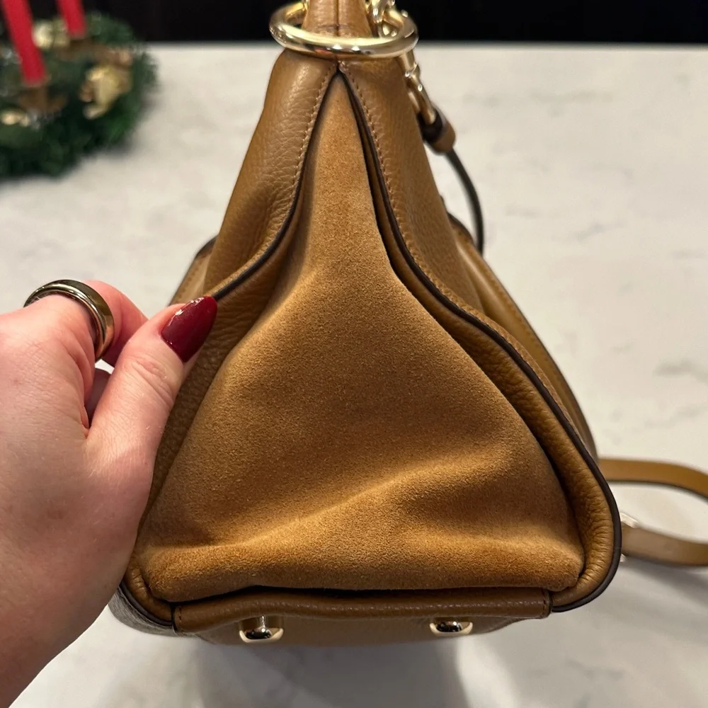 Coach Brown Leather Shoulder Bag - Picture 6 of 8